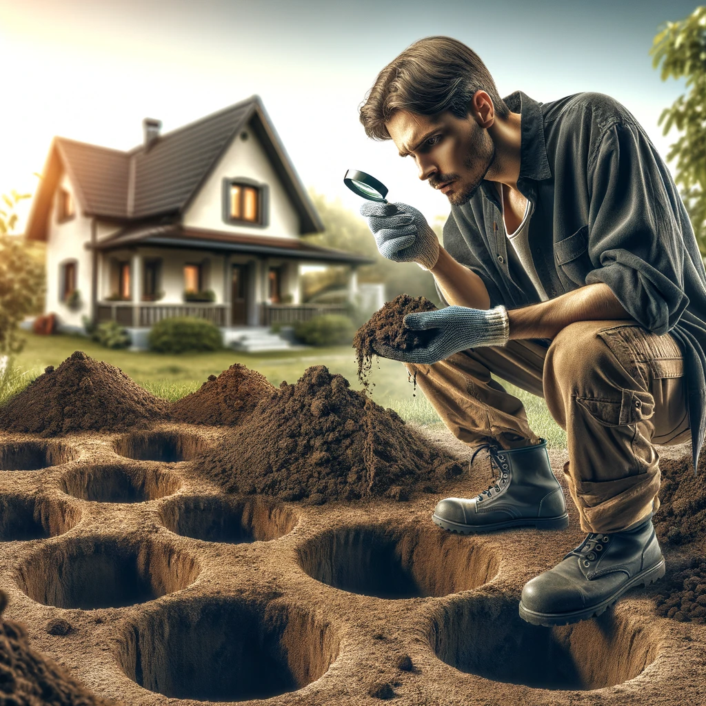 East Texas soil experiments for foundation repair.